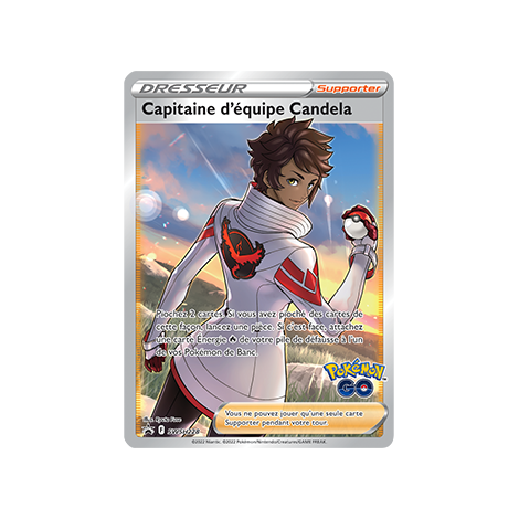 Capitaine d'équipe Candela SWSH228 : Carte Supporter de Pokémon Promo SWSH (Épée et Bouclier)