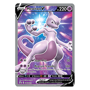 Mewtwo, carte - de Promo SWSH (Épée et Bouclier)