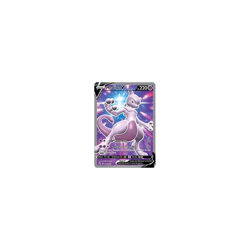 Mewtwo, carte - de Promo SWSH (Épée et Bouclier)