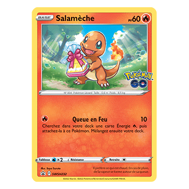 Salamèche, carte - de Promo SWSH (Épée et Bouclier)