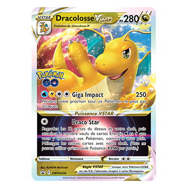 Dracolosse SWSH236 : - de Pokémon Promo SWSH (Épée et Bouclier)