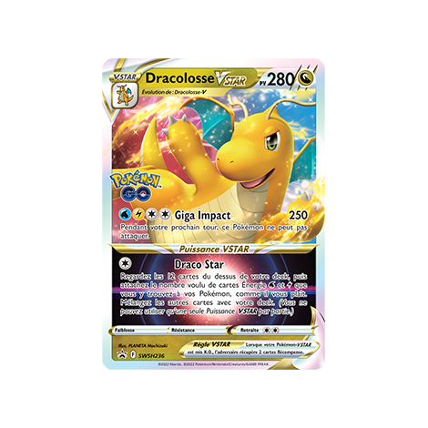 Dracolosse SWSH236 : - de Pokémon Promo SWSH (Épée et Bouclier)