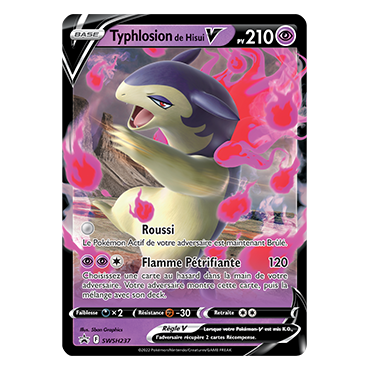 Typhlosion de Hisui, carte - de Promo SWSH (Épée et Bouclier)