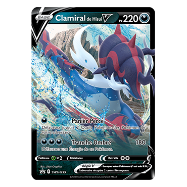 Clamiral de Hisui, carte - de Promo SWSH (Épée et Bouclier)