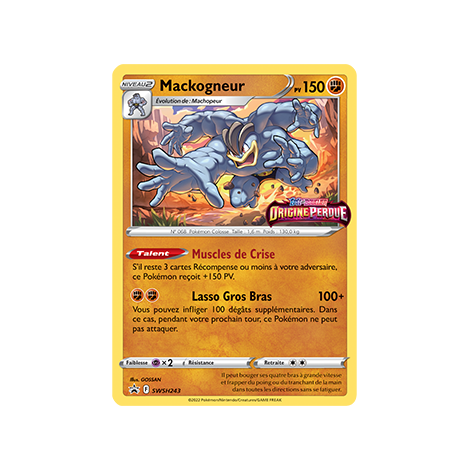 Carte Mackogneur - de Pokémon SWSH243