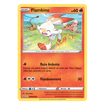 Flambino, carte - de Promo SWSH (Épée et Bouclier)