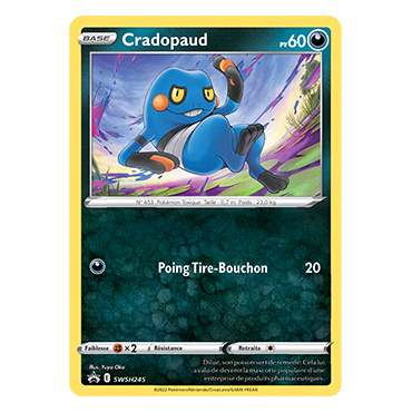 Cradopaud, carte - de Promo SWSH (Épée et Bouclier)