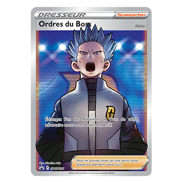 Ordres du Boss SWSH251 : Carte Supporter de Pokémon Promo SWSH (Épée et Bouclier)
