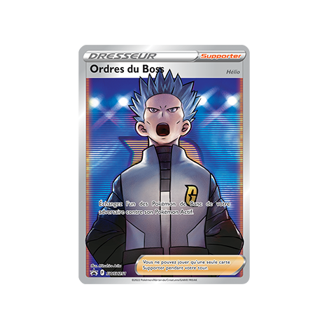 Ordres du Boss SWSH251 : Carte Supporter de Pokémon Promo SWSH (Épée et Bouclier)