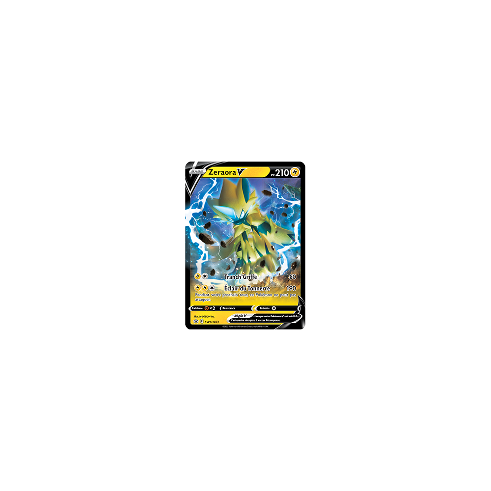 Zeraora, carte - de Promo SWSH (Épée et Bouclier)