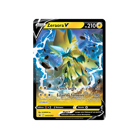 Zeraora, carte - de Promo SWSH (Épée et Bouclier)