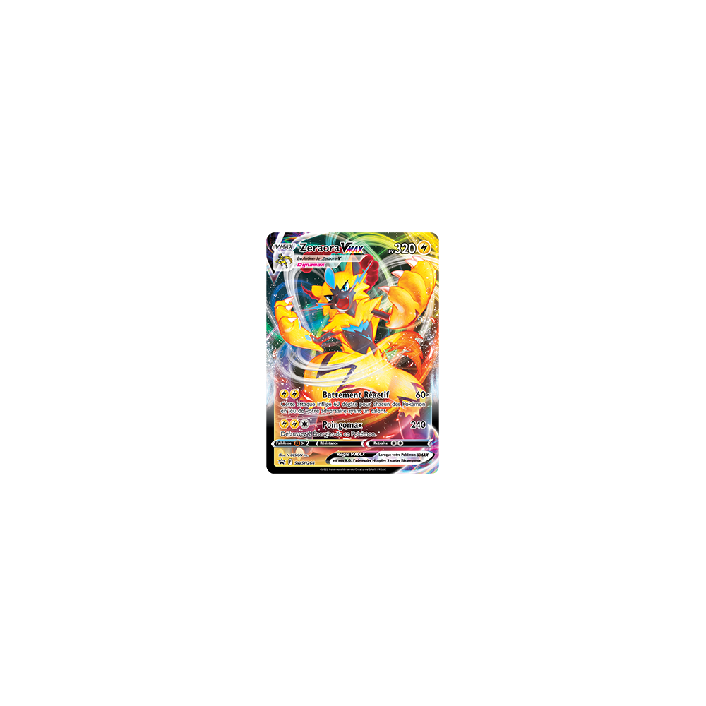 Zeraora, carte - de Promo SWSH (Épée et Bouclier)