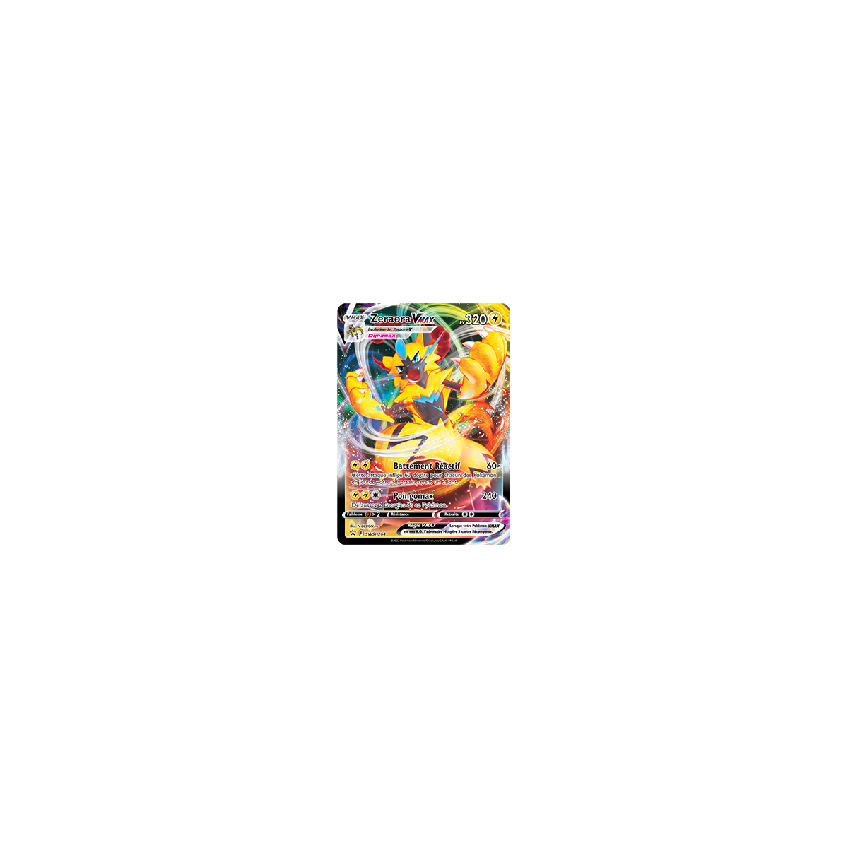 Zeraora, carte - de Promo SWSH (Épée et Bouclier)