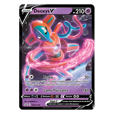 Deoxys, carte - de Promo SWSH (Épée et Bouclier)
