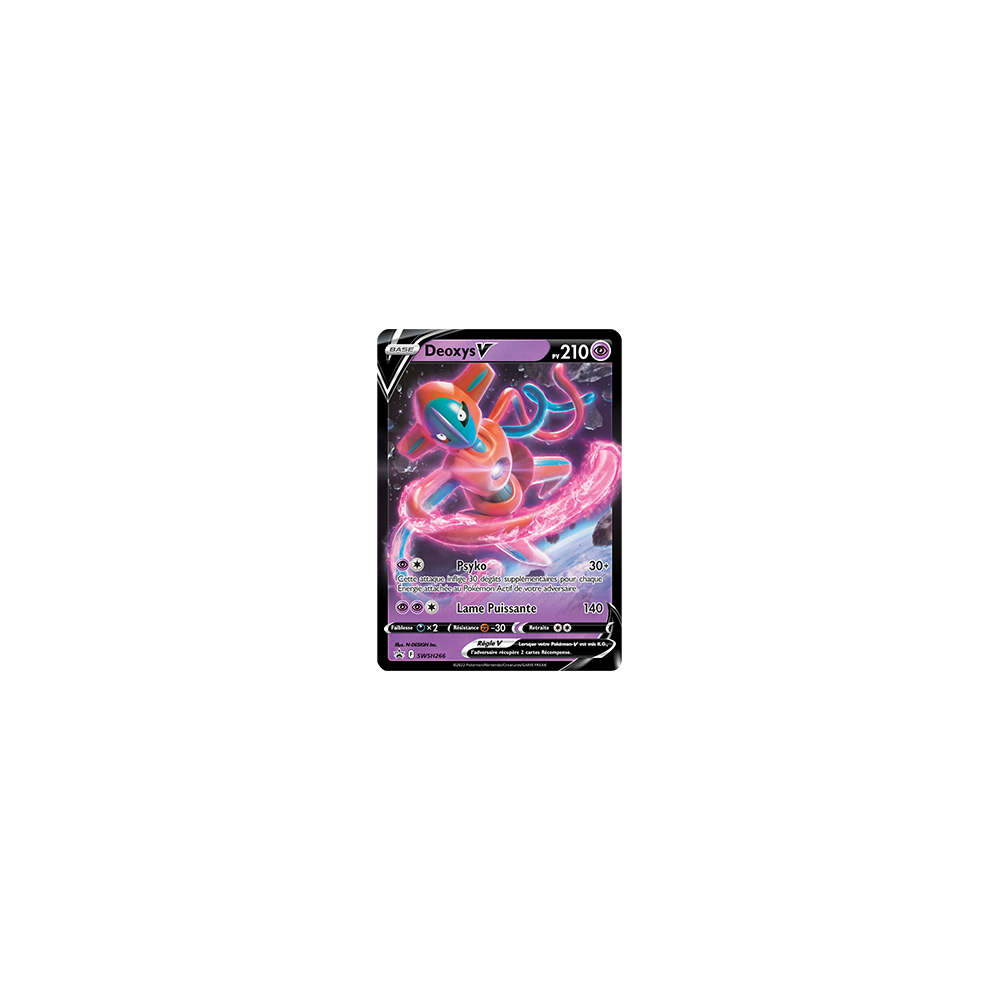 Deoxys, carte - de Promo SWSH (Épée et Bouclier)