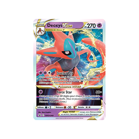 Carte Deoxys - de Pokémon SWSH268