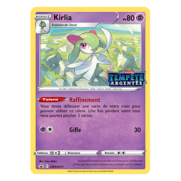 Kirlia SWSH271 : - de Pokémon Promo SWSH (Épée et Bouclier)