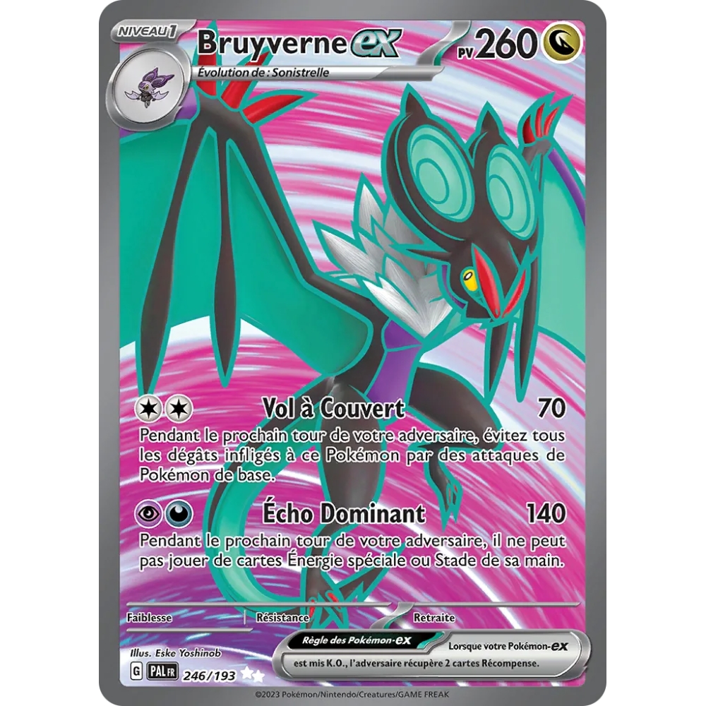 Bruyverne 246/193 : Joyau Ultra rare de l'extension Pokémon Écarlate et Violet Évolutions à Paldea