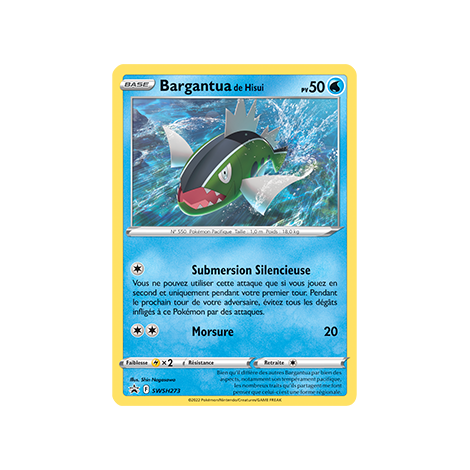 Carte Bargantua de Hisui - de Pokémon SWSH273