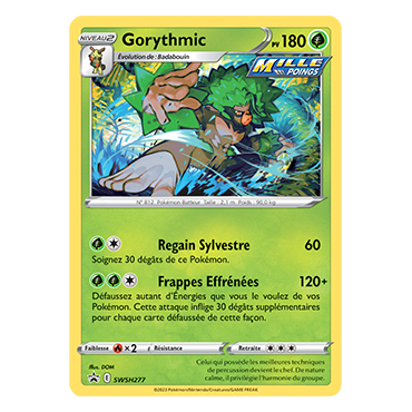 Gorythmic, carte - de Promo SWSH (Épée et Bouclier)