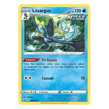 Carte Lézargus - de Pokémon SWSH279