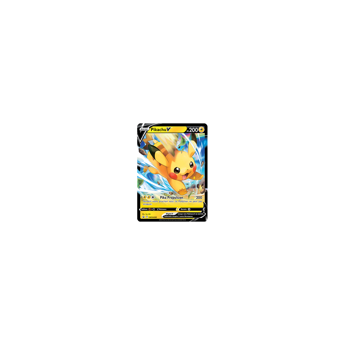 Pikachu SWSH285 : - de Pokémon Promo SWSH (Épée et Bouclier)