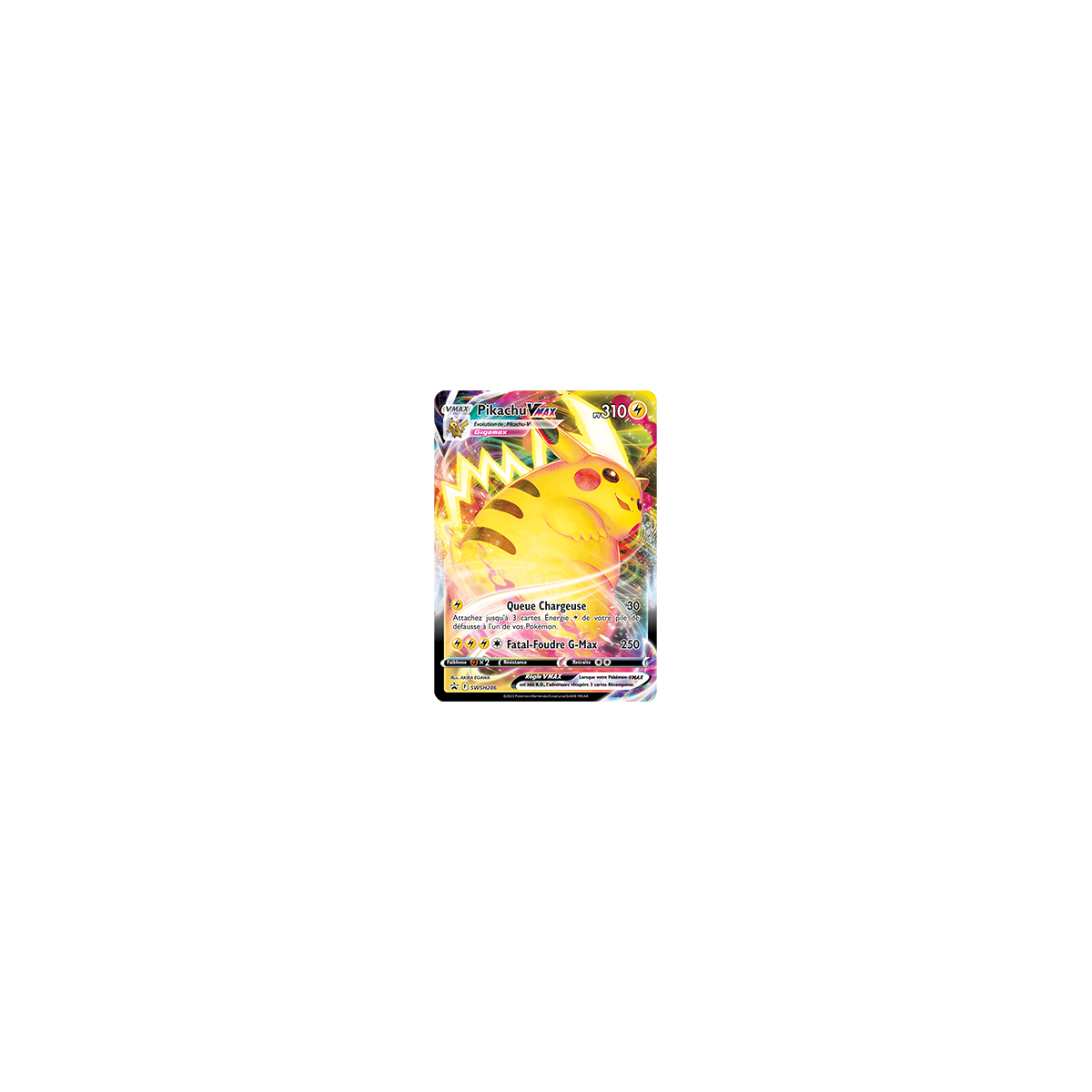 Carte Pikachu - de Pokémon SWSH286