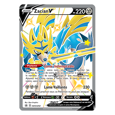 Zacian, carte - de Promo SWSH (Épée et Bouclier)