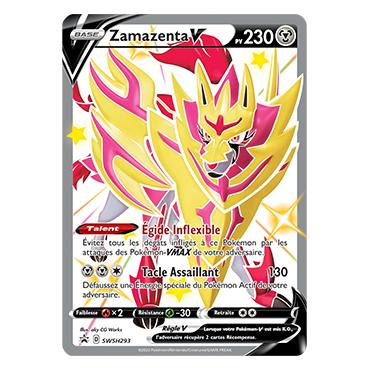 Carte Zamazenta - de Pokémon SWSH293