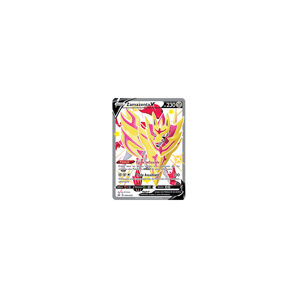 Carte Zamazenta - de Pokémon SWSH293