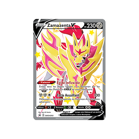 Carte Zamazenta - de Pokémon SWSH293