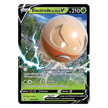 Électrode de Hisui, carte - de Promo SWSH (Épée et Bouclier)