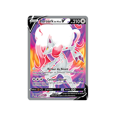 Zoroark de Hisui SWSH297 : - de Pokémon Promo SWSH (Épée et Bouclier)