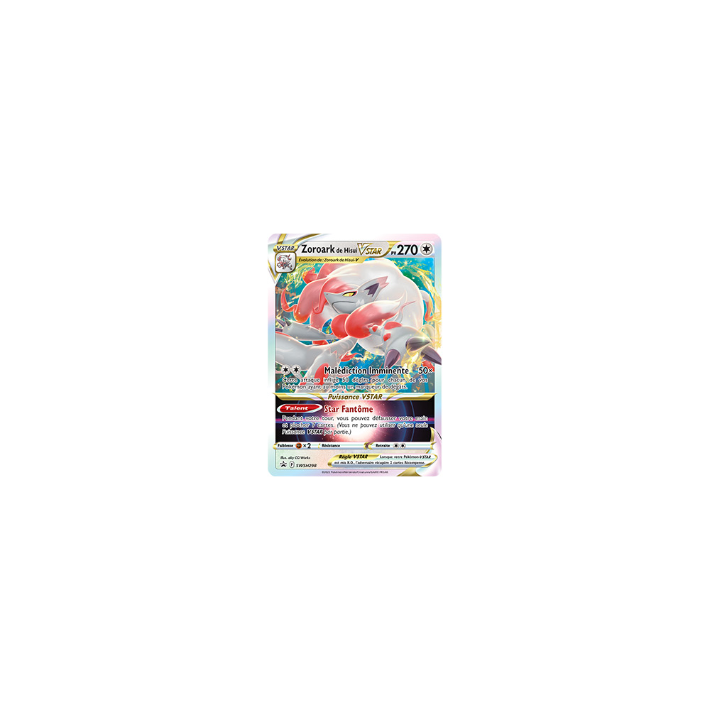 Zoroark de Hisui, carte - de Promo SWSH (Épée et Bouclier)