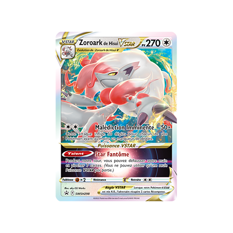 Zoroark de Hisui, carte - de Promo SWSH (Épée et Bouclier)