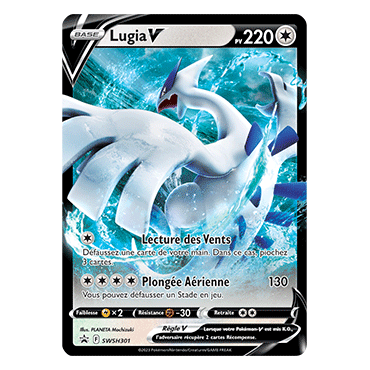 Carte Lugia - de Pokémon SWSH301