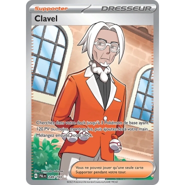 Clavel 249/193 : Joyau Ultra rare de l'extension Pokémon Écarlate et Violet Évolutions à Paldea