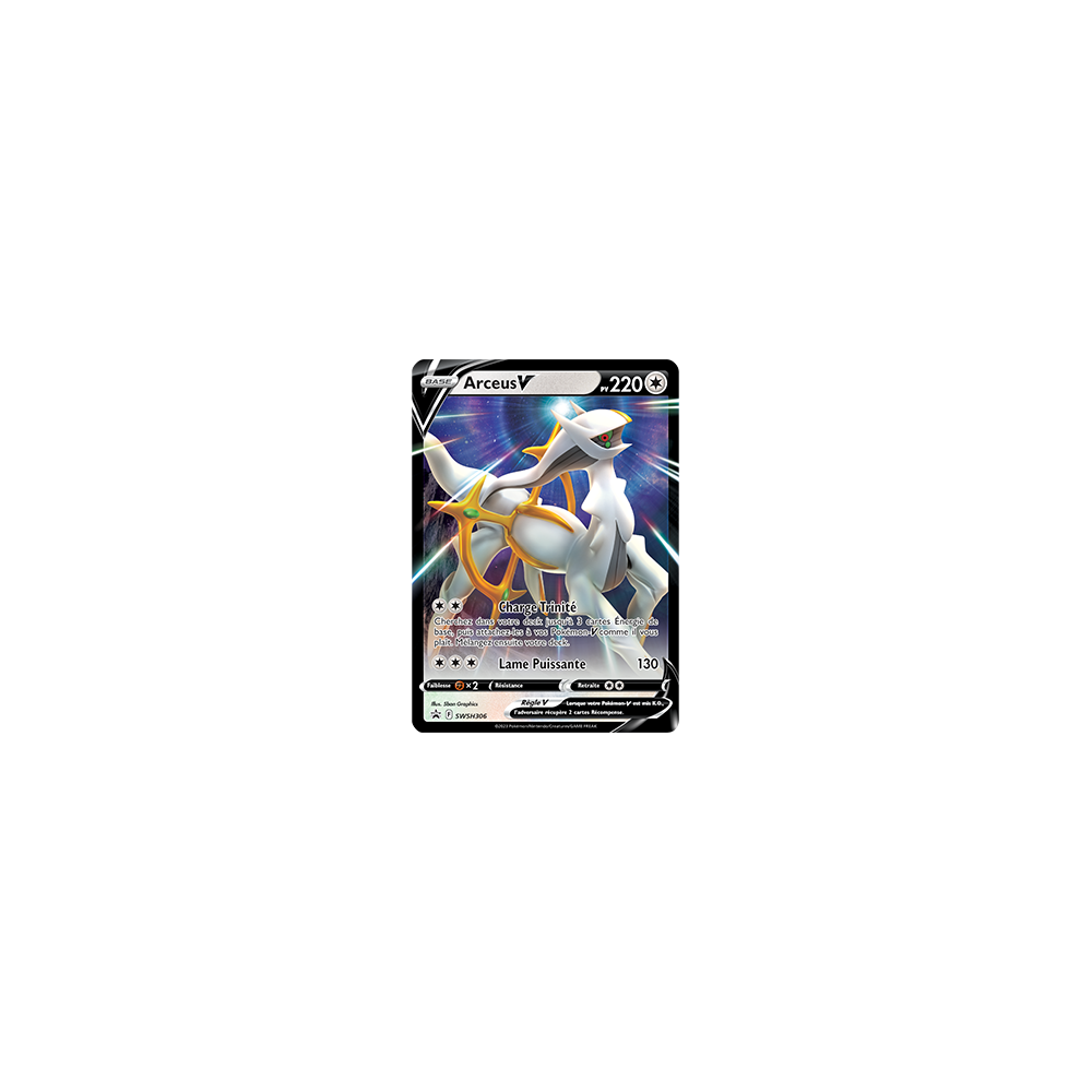 Arceus SWSH306 : - de Pokémon Promo SWSH (Épée et Bouclier)