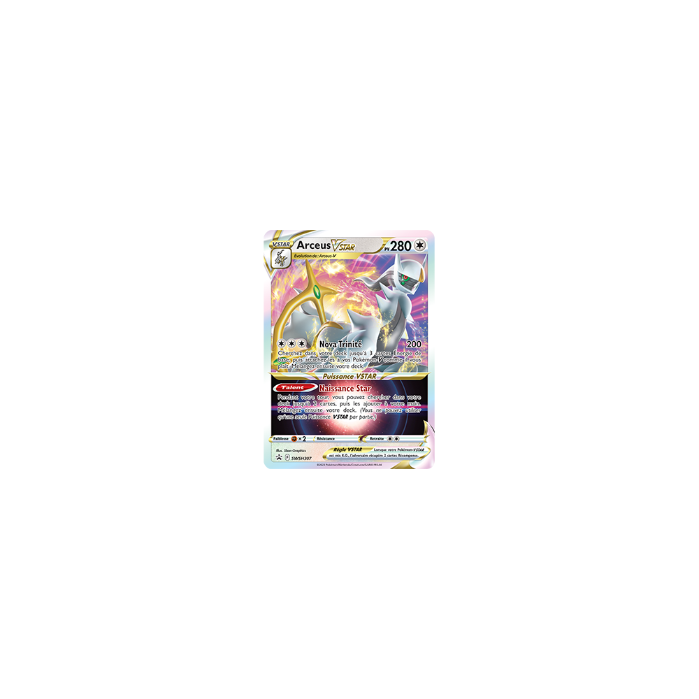 Arceus SWSH307 : - de Pokémon Promo SWSH (Épée et Bouclier)