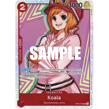 Carte Koala - CHARACTER de One Piece OP05-006