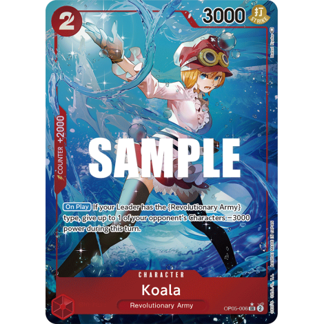 Carte Koala (V1) - CHARACTER de One Piece OP05-006-p1