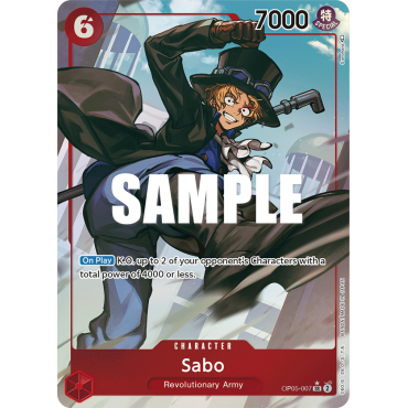 Sabo (V1), CHARACTER de l'extension AWAKENING OF THE NEW ERA [OP05]