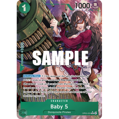 Baby 5 (V1), CHARACTER de l'extension AWAKENING OF THE NEW ERA [OP05]