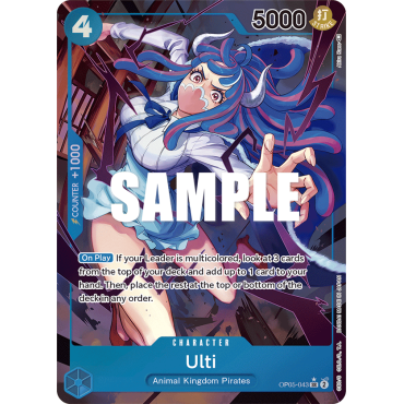 Ulti (V1) OP05-043-p1 : de One Piece AWAKENING OF THE NEW ERA [OP05]