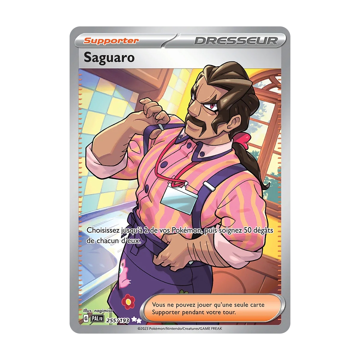 Carte Saguaro - Ultra rare de Pokémon Écarlate et Violet Évolutions à Paldea 255/193