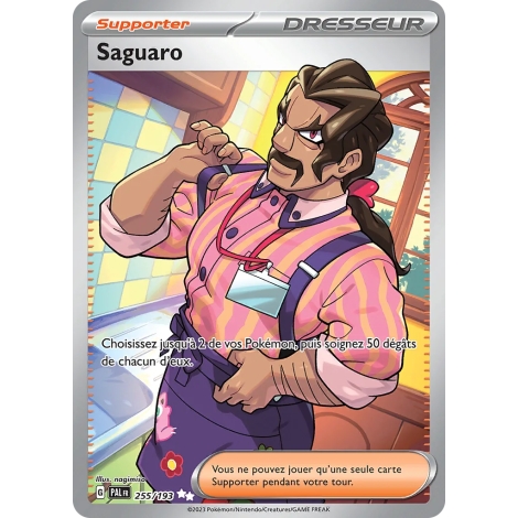 Carte Saguaro - Ultra rare de Pokémon Écarlate et Violet Évolutions à Paldea 255/193