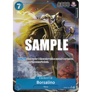 Carte Borsalino (V1) - CHARACTER de One Piece OP05-051-p1