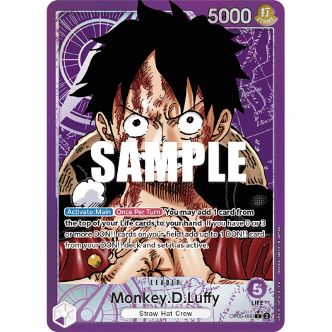 Monkey.D.Luffy (V1) OP05-060-p1 : LEADER de One Piece AWAKENING OF THE NEW ERA [OP05]