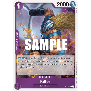 Killer OP05-064 : CHARACTER One Piece AWAKENING OF THE NEW ERA [OP05]