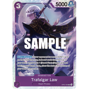 Trafalgar Law OP05-069 : CHARACTER One Piece AWAKENING OF THE NEW ERA